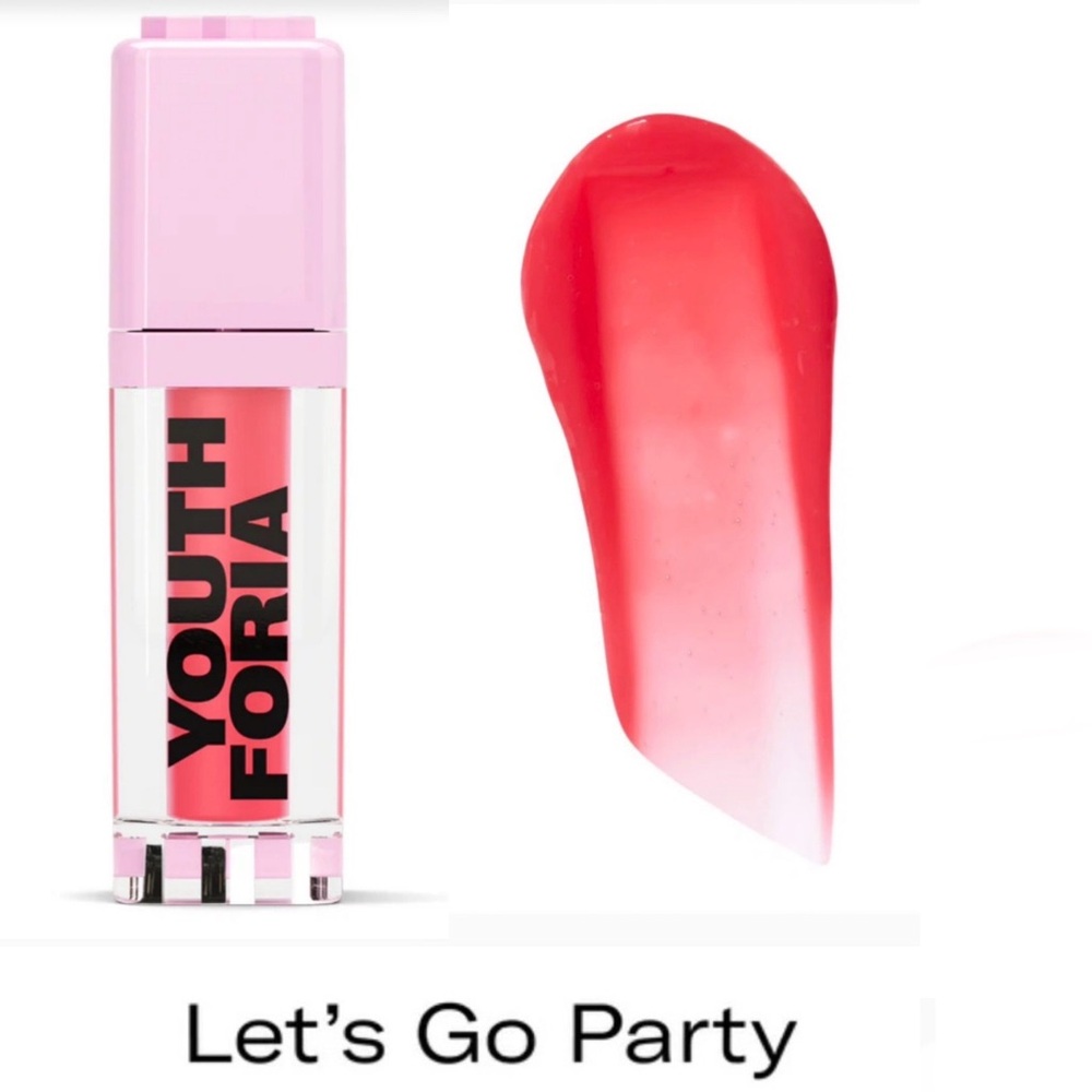 NEW YOUTHFORIA SOLD OUT! BYO BLUSH - TINTED BLUSH OIL in LET’S GO PARTY Pink NIB